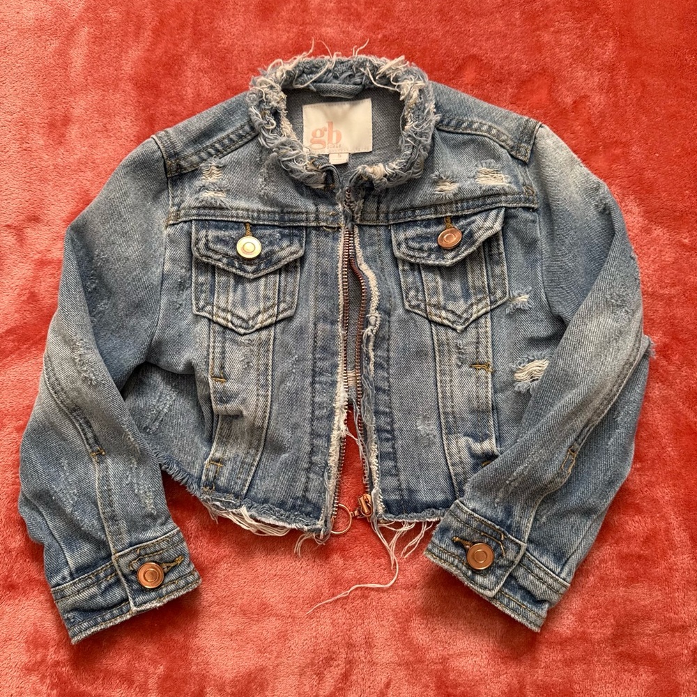 Gianni Bini Blue Jean Jacket Classic Denim Style